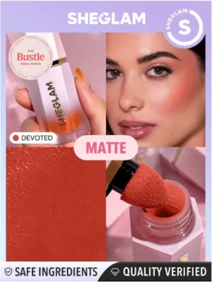 COLOR BLOOM LIQUID BLUSH MATTE FINISH-DEVOTED